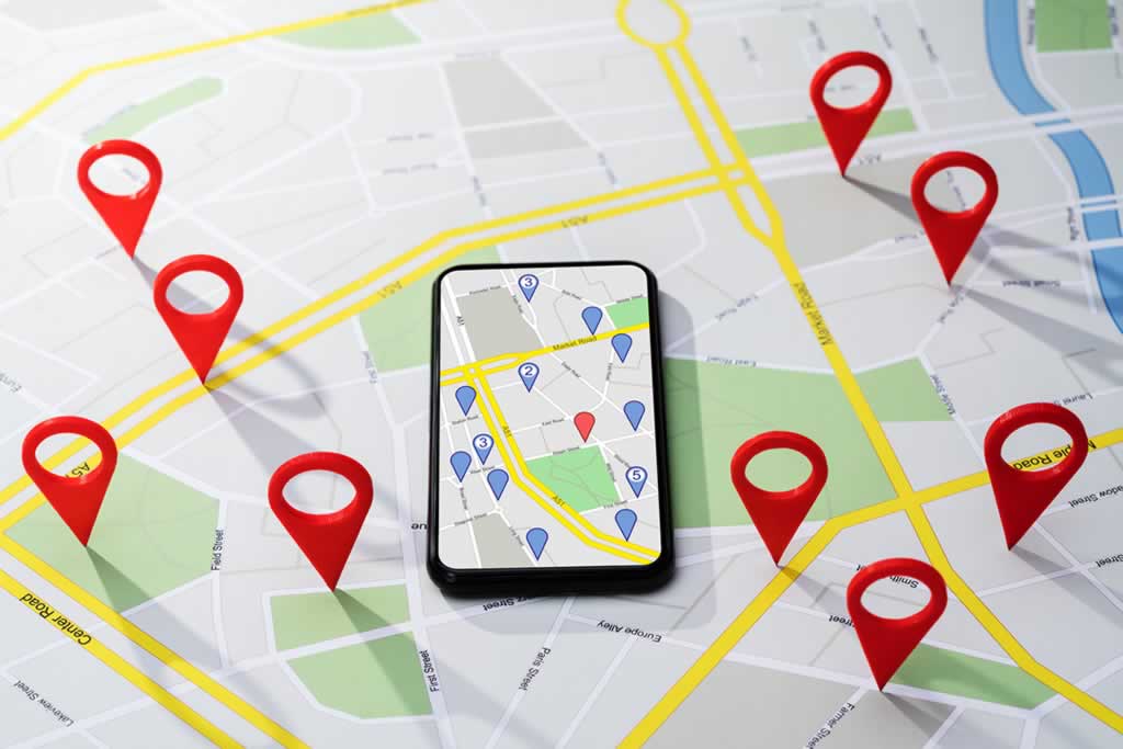 Pin on map