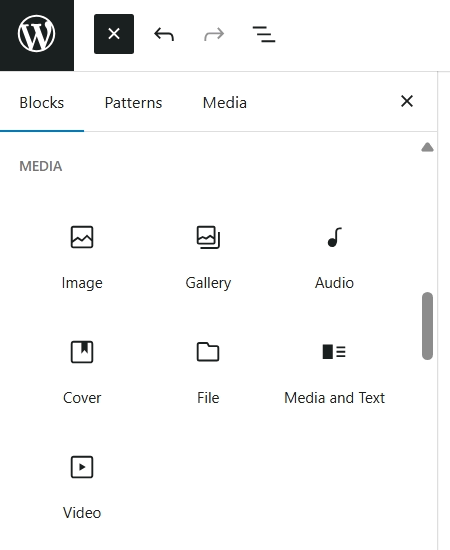 Media Blocks