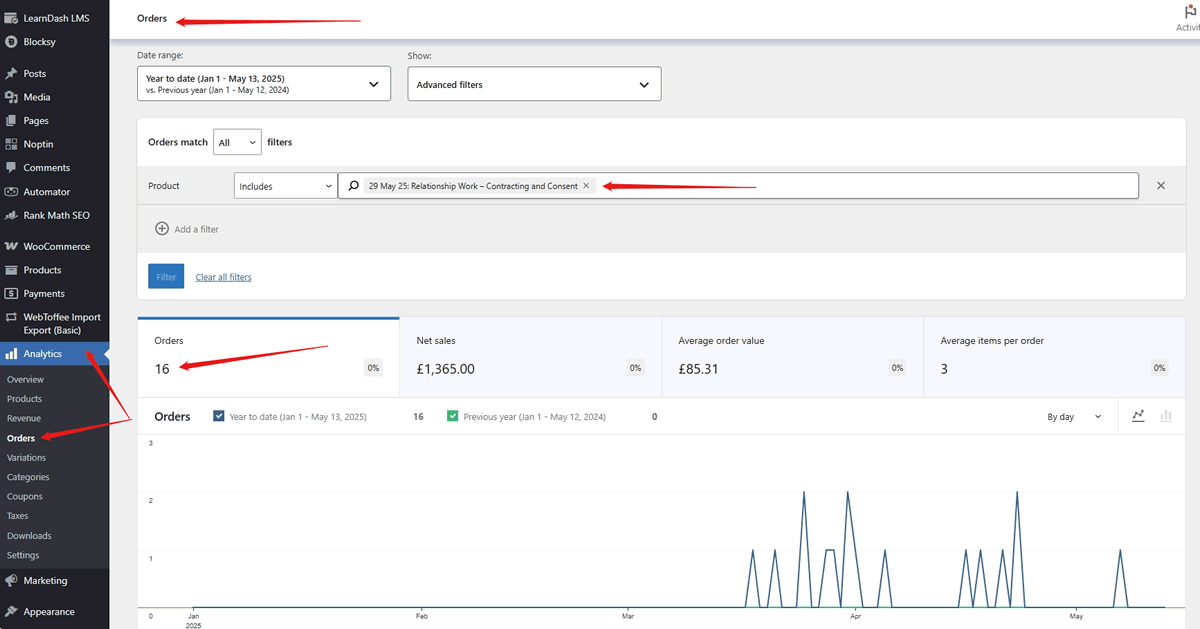 screenshot automation validate against orders