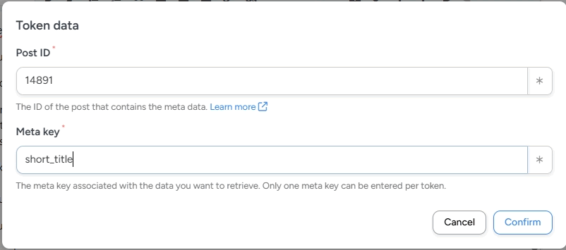 screenshot change email subject token data