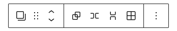 screenshot group block toolbar