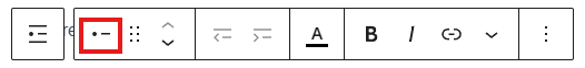 screenshot list item toolbar