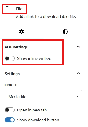 screenshot pdf file sidebar