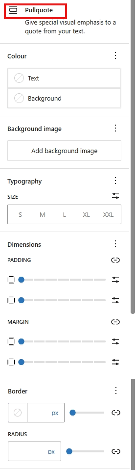 screenshot pull quote right sidebar