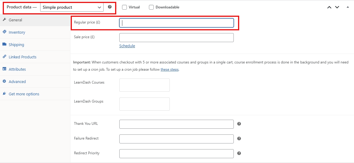 screenshot simple product